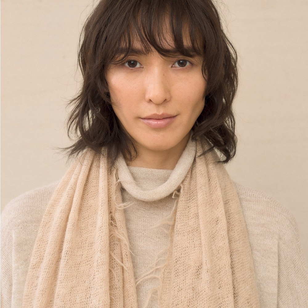 NWT True North Peachy Keen Knitted Scarf